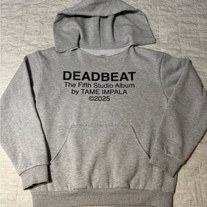 Tame Impala Grey Deadbeat Hoodie